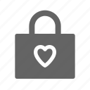 lock, love, romance, padlock