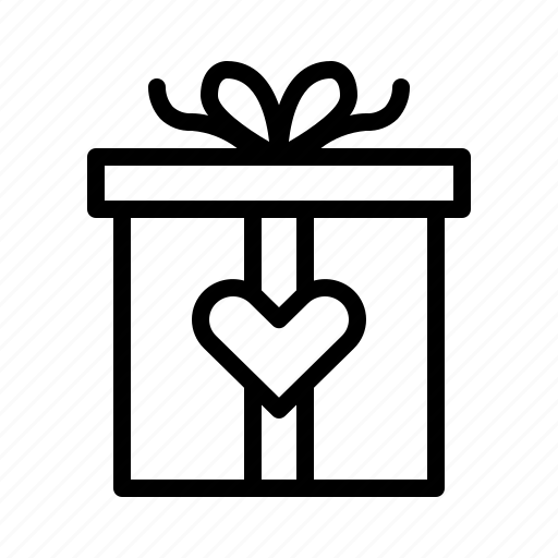 Romance, love, gift, present, box icon - Download on Iconfinder