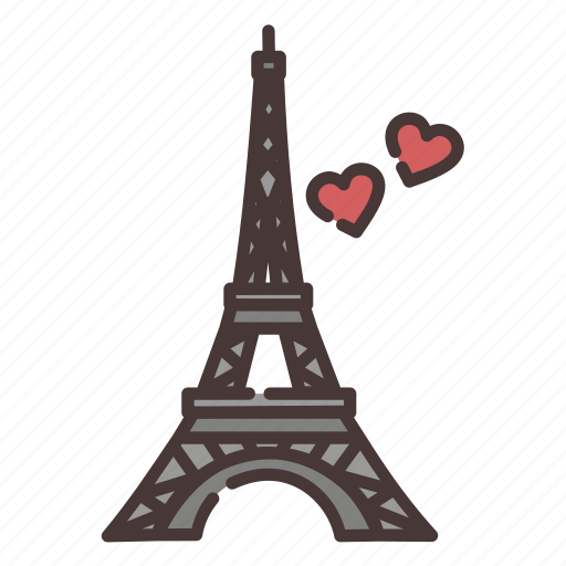 Paris, landmark, tower, love icon - Download on Iconfinder