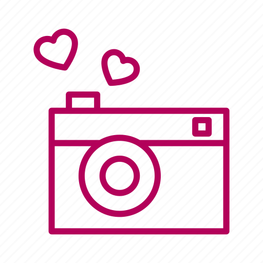 Camera, fashion, love, photo, romantic icon - Download on Iconfinder