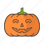 autumn, expression, face, halloween, pumpkin, smiley, thanksgiving 