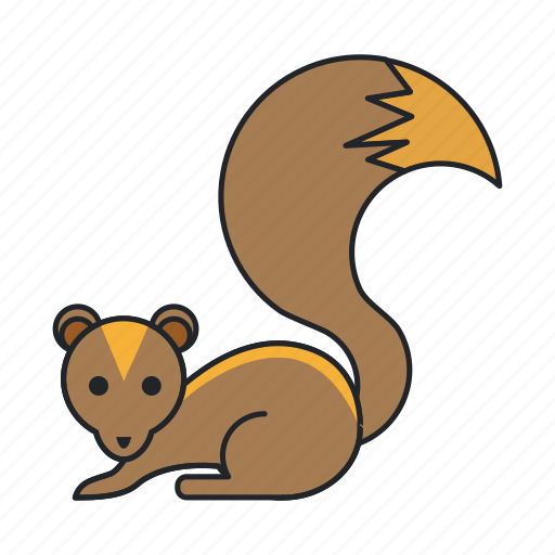 Animal, cute, squirrel, wild icon - Download on Iconfinder