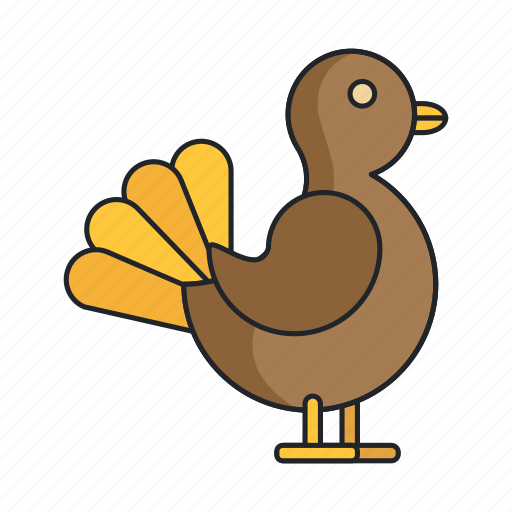 Animal, autumn, bird, thanksgiving, turkey icon - Download on Iconfinder