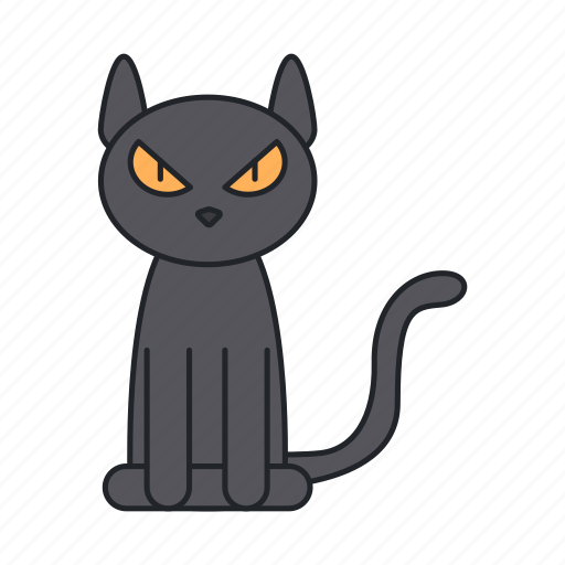 Animal, black, cat, halloween, pet icon - Download on Iconfinder
