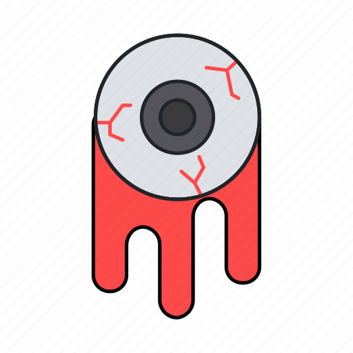 Blood, eye, halloween, scary icon - Download on Iconfinder