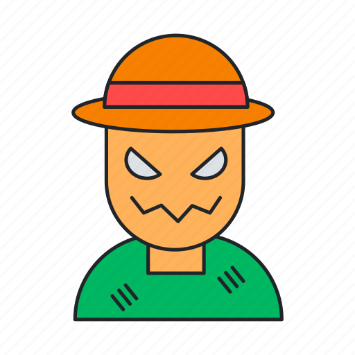Farm, halloween, monster, scarecrow, spooky icon - Download on Iconfinder