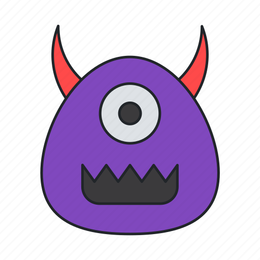 Friendly, halloween, holiday, monster icon - Download on Iconfinder