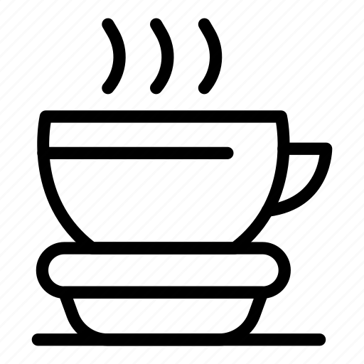 Beverage, coffee, cup, food, hot, plate, tea icon - Download on Iconfinder