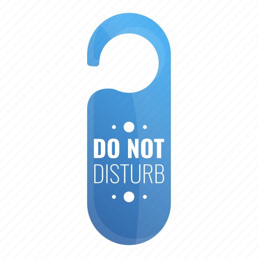 Business, disturb, do, door, not, tag icon - Download on Iconfinder