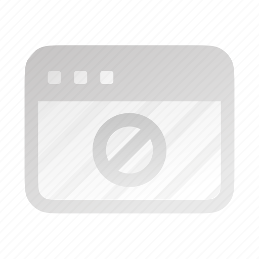 Error, unavailable, window, missing, server message icon - Download on Iconfinder