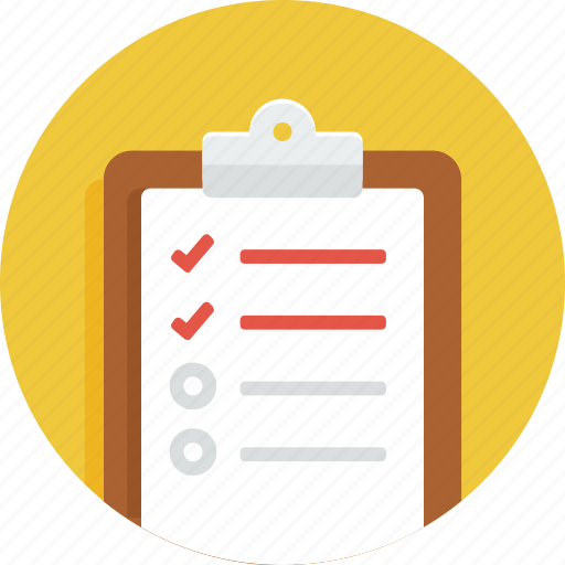 Board, checklist, document, list, todo icon - Download on Iconfinder