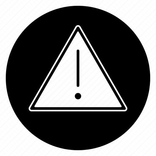 Alert, attention, alarm, danger, error, warning icon - Download on Iconfinder
