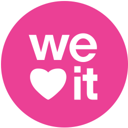 media, pink, round, social, weheartit 