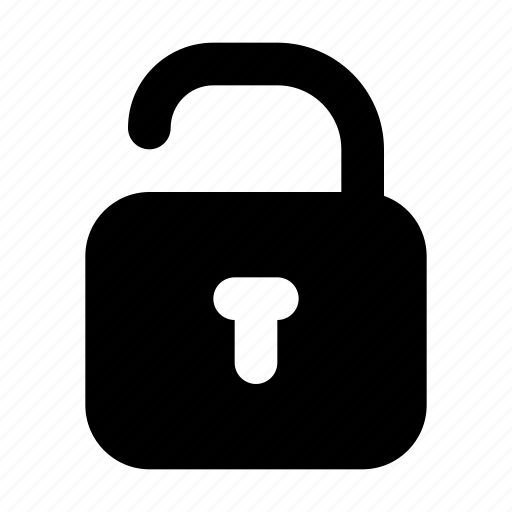 Unlock, access, pad, lock icon - Download on Iconfinder