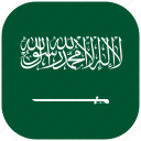 saudi, arabia, asia, country, national, flag, square
