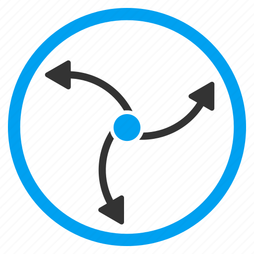 Circular arrows, hurricane, reload, rotate out, spin, swirl direction, wind turbine icon - Download on Iconfinder