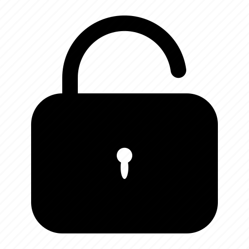 Unlock, unlocked, padlock, protection icon - Download on Iconfinder