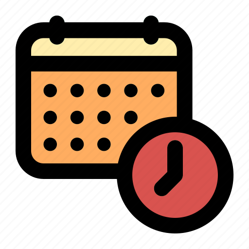 Time, and, date, calendar, schedule icon - Download on Iconfinder