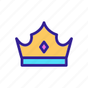 contour, crown, king, queen, royal 