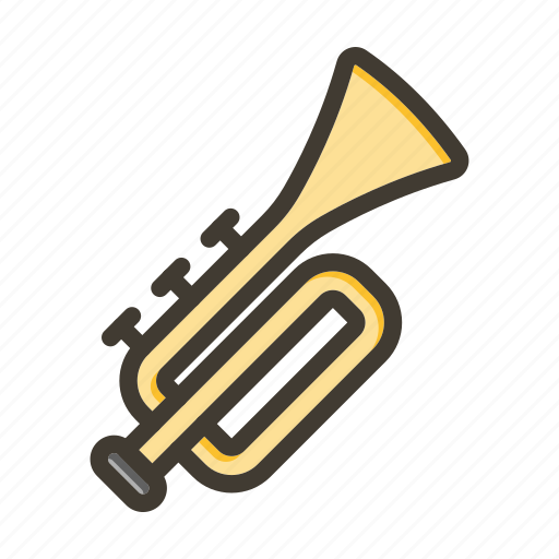 Trumpet, music, instrument, sound, musical icon - Download on Iconfinder