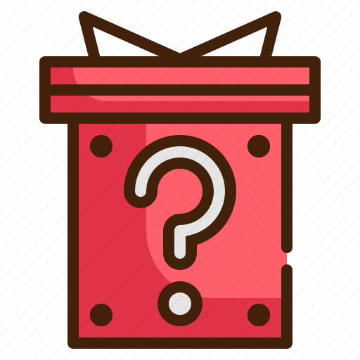 Box, surprise, item, game, rpg, gift, play icon icon - Download on Iconfinder