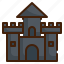 castle, game, rpg, home, play, house icon 