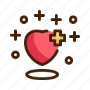 heart, heal, game, rpg, play icon 