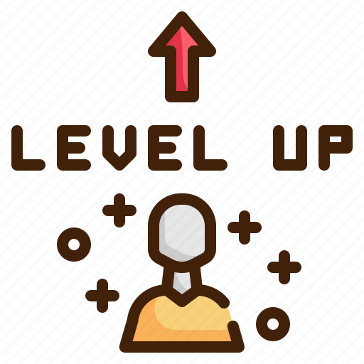 Level, up, game, rpg, character, play icon icon - Download on Iconfinder