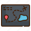 map, game, item, rpg, play icon 