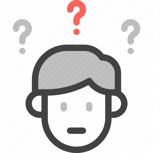 Life skill, self improvement, ability, doubt, confusion, question, no idea icon - Download on Iconfinder
