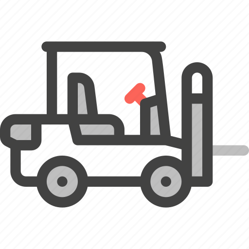 Manufacturing, factory, industry, forklift, logistics, vehicle, warehouse icon - Download on Iconfinder