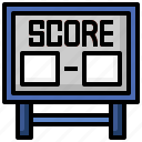 scoreboard, sports, competition, scores, game