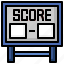 scoreboard, sports, competition, scores, game 