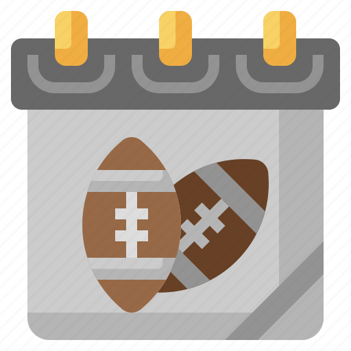 Calendar, event, schedule, rugby, ball icon - Download on Iconfinder