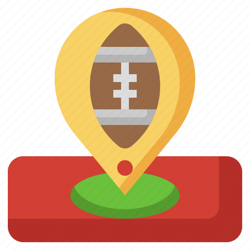 Placeholder, location, pin, rugby, ball, map, pointer icon - Download on Iconfinder