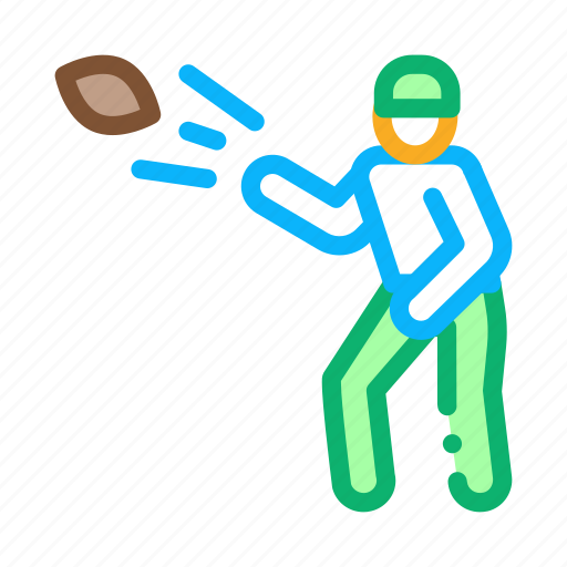 Ball, game, player, rugby, sport, throws, tool icon - Download on Iconfinder
