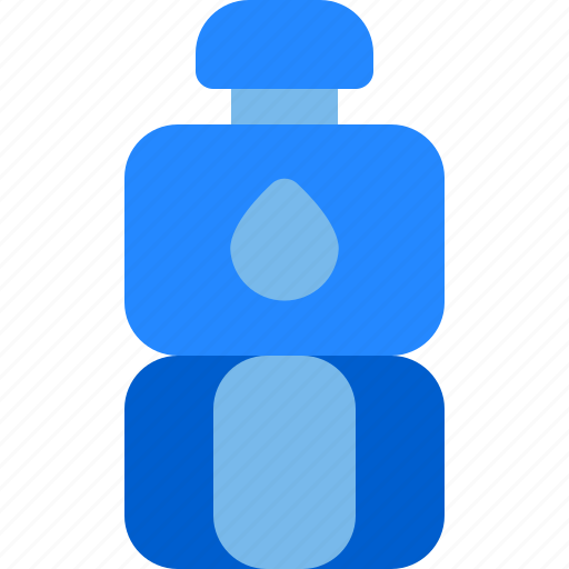 Bottle, drink, plastic, sport, water icon - Download on Iconfinder