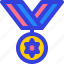 badge, medal, ribbon, star, winner 