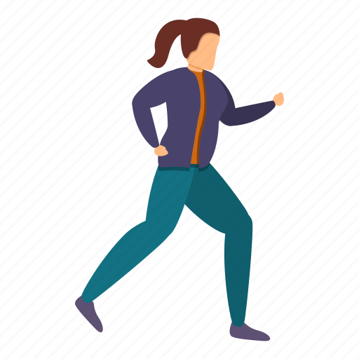 Girl, running, sport, woman icon - Download on Iconfinder