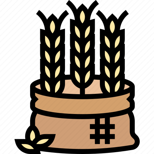 Wheat, flour, grain, cereals, harvest icon - Download on Iconfinder