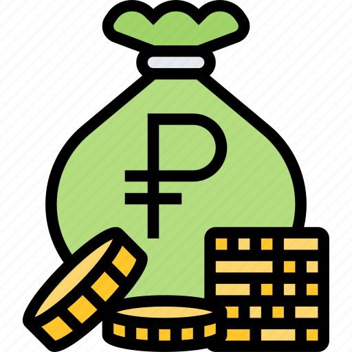 Ruble, money, russia, financial, economy icon - Download on Iconfinder