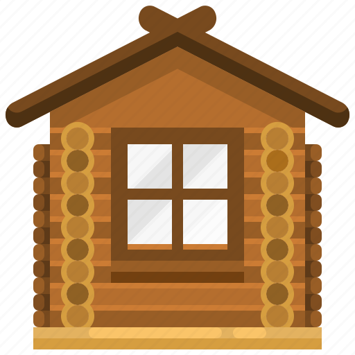 Cabin, estate, house, property, real, residential, wooden icon - Download on Iconfinder