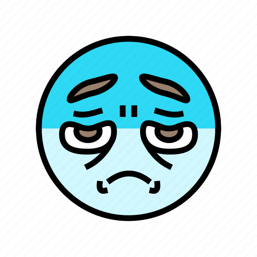 Disappointed, expression, sad, mood, emotion, face icon - Download on Iconfinder