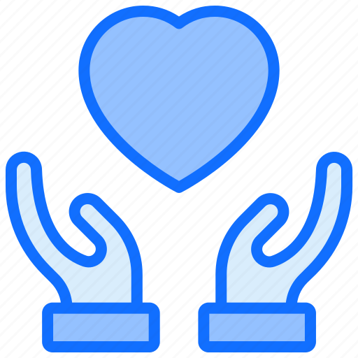 Romance, safe, favorite, hand, heart, love icon - Download on Iconfinder