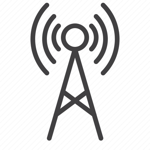 Antenna, radio, tower, transmission icon - Download on Iconfinder