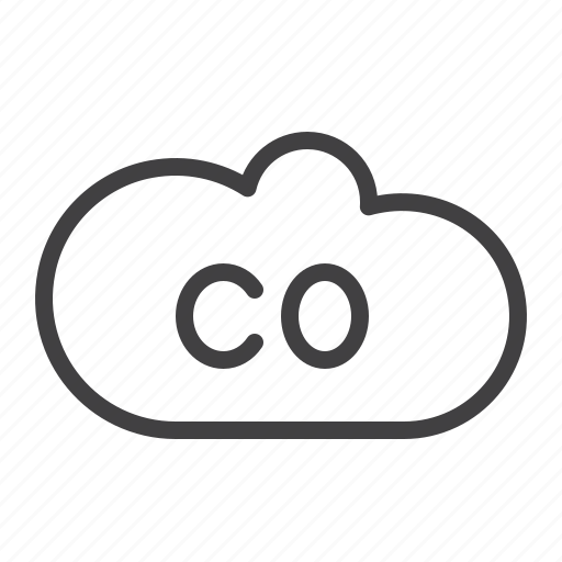 Co, gas, cloud, carbon icon - Download on Iconfinder