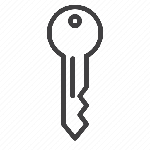 Key, door, secure, safety icon - Download on Iconfinder