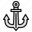 anchor, boat, protection, safety 