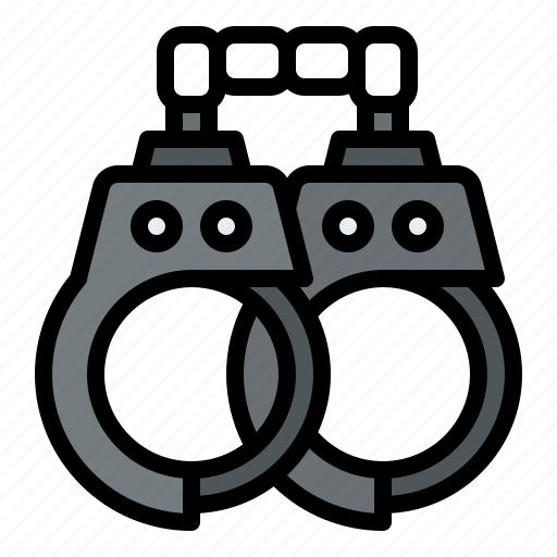 Handcuffs, police, protection, safety icon - Download on Iconfinder