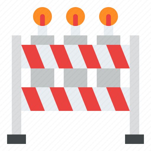 Barrier, construction, safety, traffic icon - Download on Iconfinder